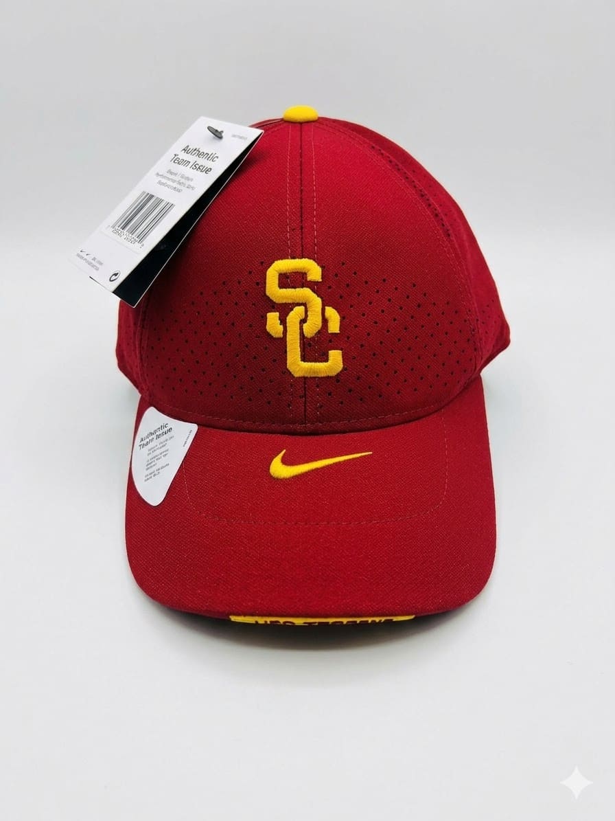 USC Trojans Cardinal Flex Cap (Brand New Condition)